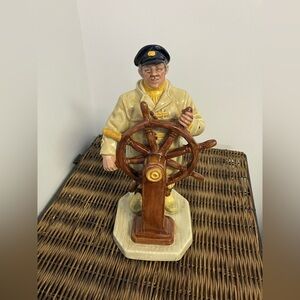 Royal Doulton Nautical Figure in Cream and Brown